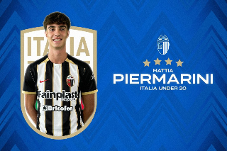 Ascoli, Mattia Piermarini convocato in Nazionale Under 20