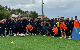 Ascoli For Special, allenamento a Monterocco con l’Ascoli Calcio