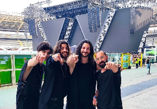 Quattro musicisti piceni aprono il concerto di Vasco Rossi a Torino: "Un sogno diventato realtà"