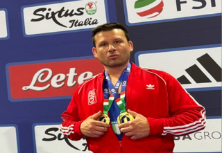 Ostia, doppio oro per Giuseppe Barboni ai campionati di lotta