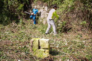 Arquata del Tronto, ritrovamento archeologico durante i lavori al sentiero del Santissimo Salvatore