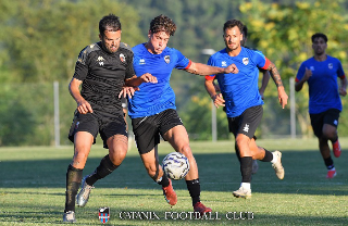 Ascoli Calcio: terminato il ritiro a Cascia, pari con il Catania a Norcia